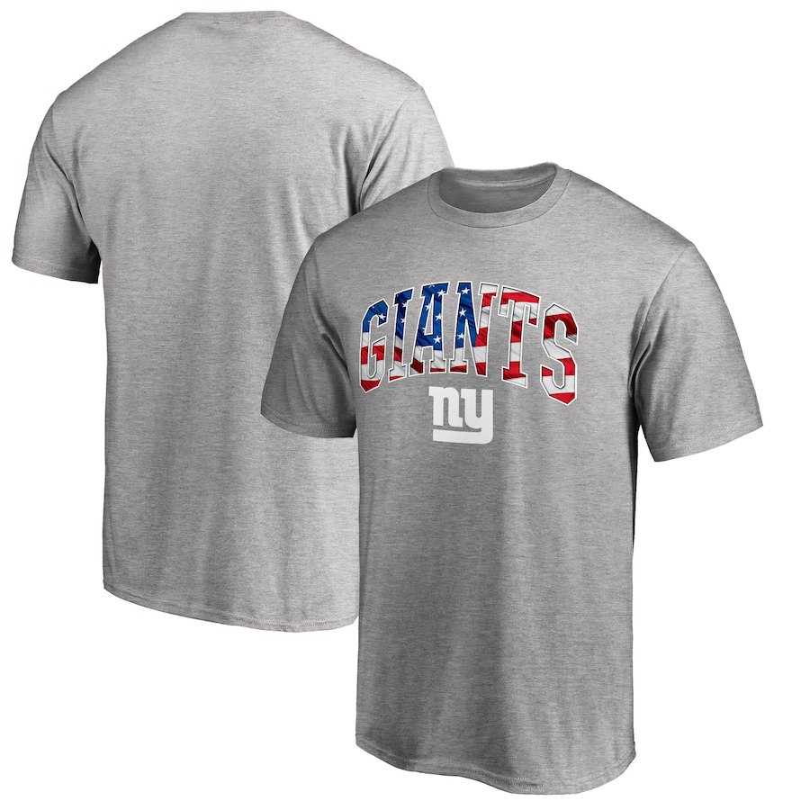 New York Giants Pro Line by Fanatics Branded Banner Wave T-Shirt Heathered Gray,We sell and wholesale New York Giants Pro Line by Fanatics Branded Banner Wave T-Shirt Heathered Gray on line form chian!